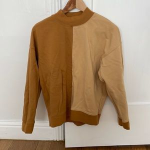 Madewell mock neck sweatshirt